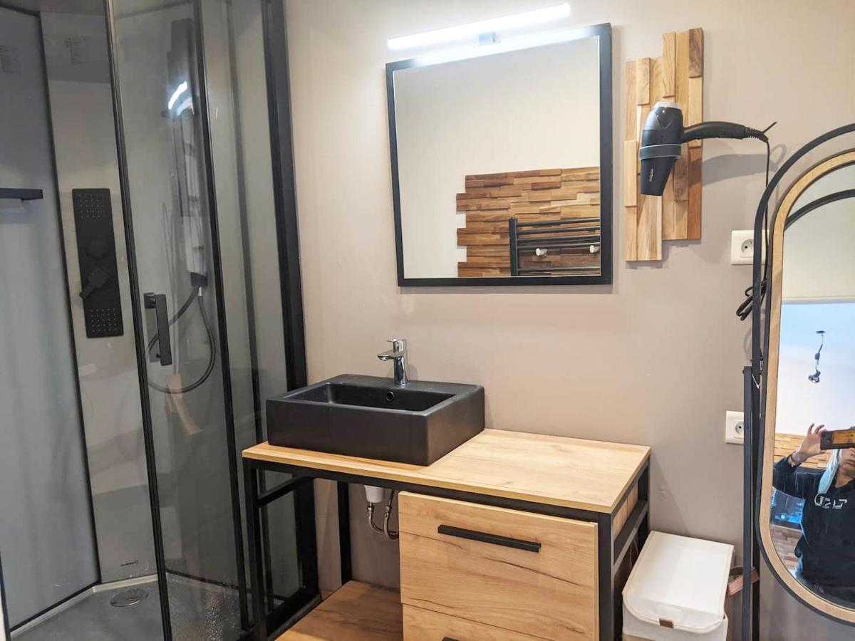 Appartement cosy à Nantes avec terrasse Exterior foto