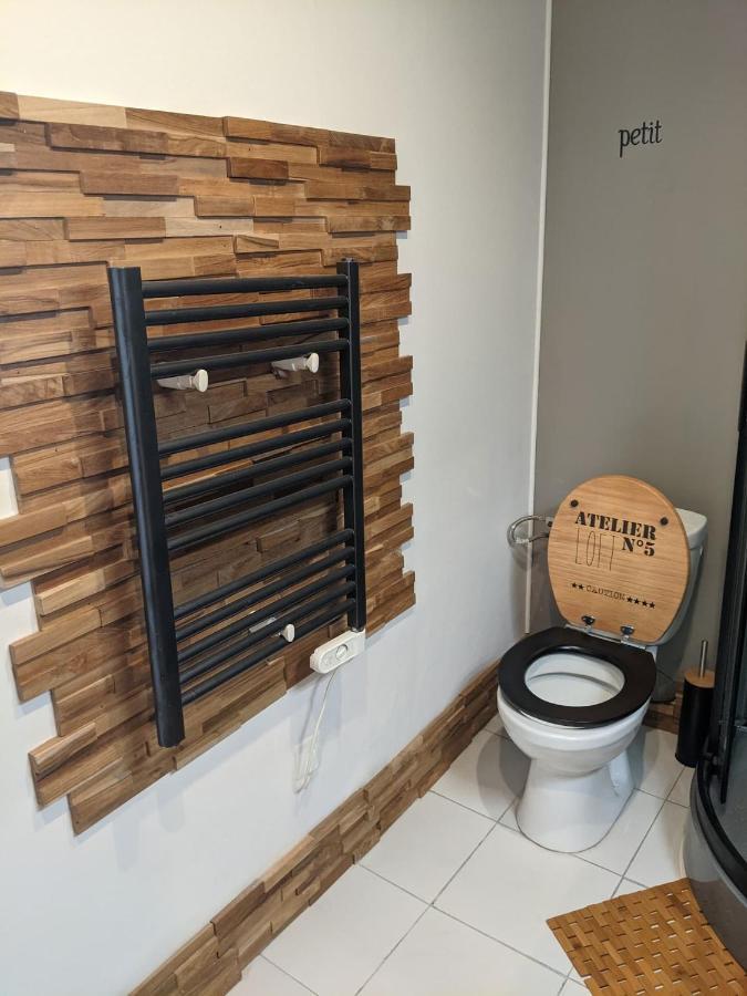 Appartement cosy à Nantes avec terrasse Exterior foto
