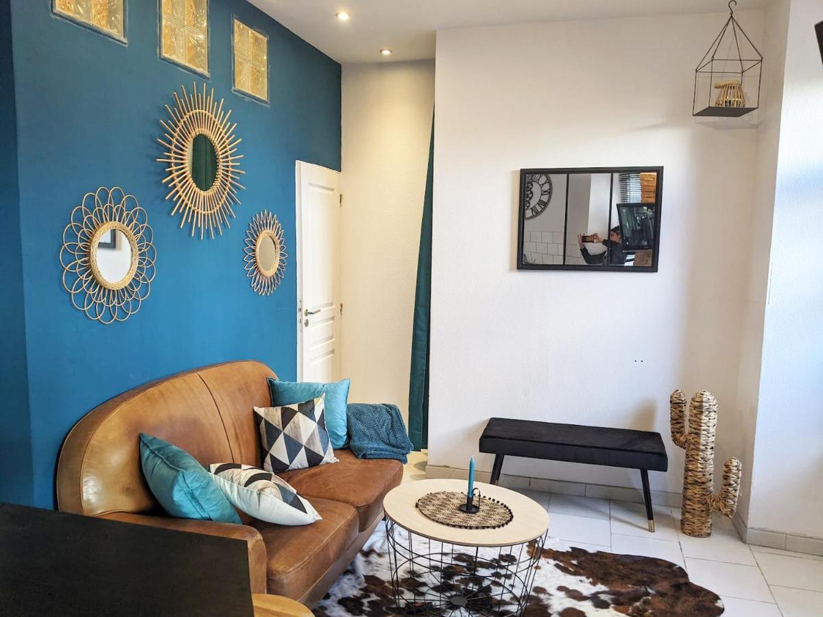 Appartement cosy à Nantes avec terrasse Exterior foto
