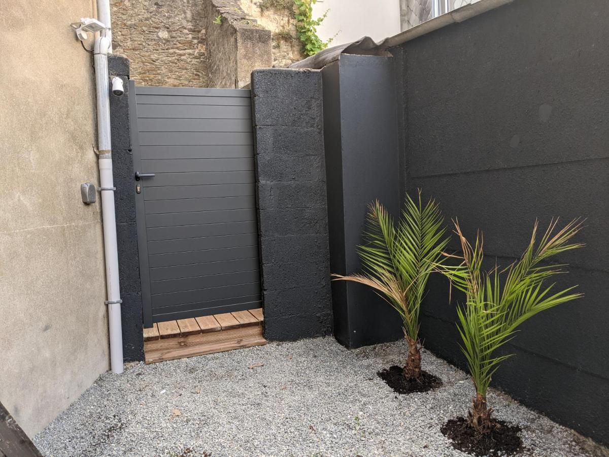 Appartement cosy à Nantes avec terrasse Exterior foto